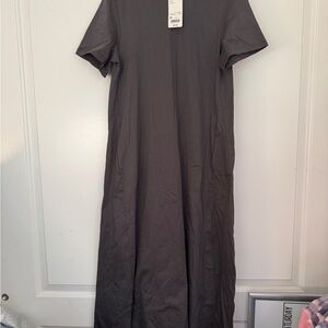 Uniqlo Gray Dress w/Pockets